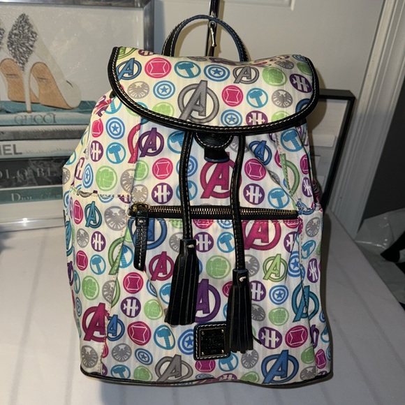 Disney Parks Dooney and & Bourke Avengers Backpack Marvel EUC - Picture 3 of 14